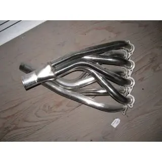 Big Block Long Tube 2’ x 3” x 3/8 flange with O2 bungs