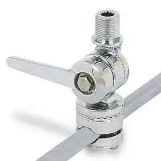 Shakespeare 4188S SS Rail Ratchet Mount fits 7/8 to 1 inch