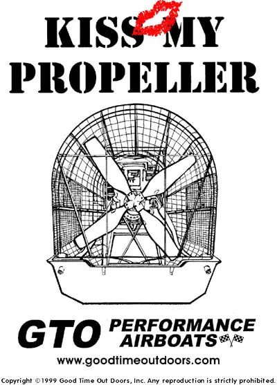 GTO Kiss My Propeller Tee Shirt