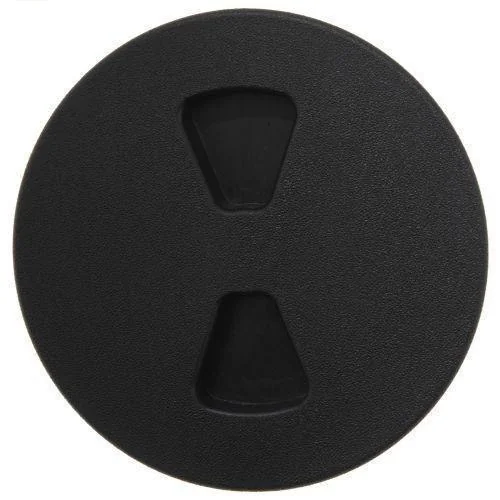 6" Deck Plate - Black