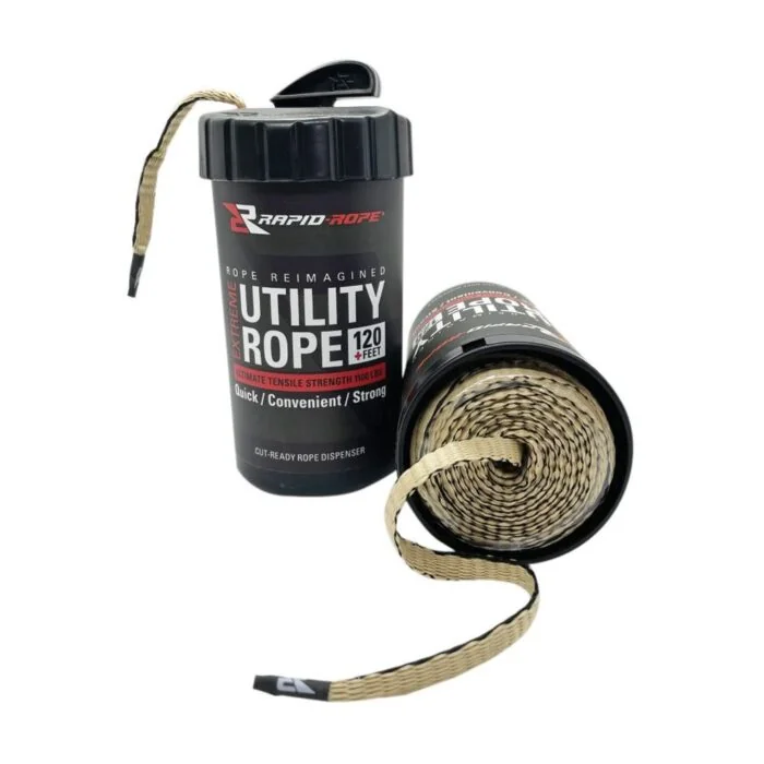 Rapid Rope 120ft Can - Tan